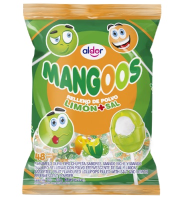 CHUPETOON chupeta MANGO BICHE bolsa x 48 und