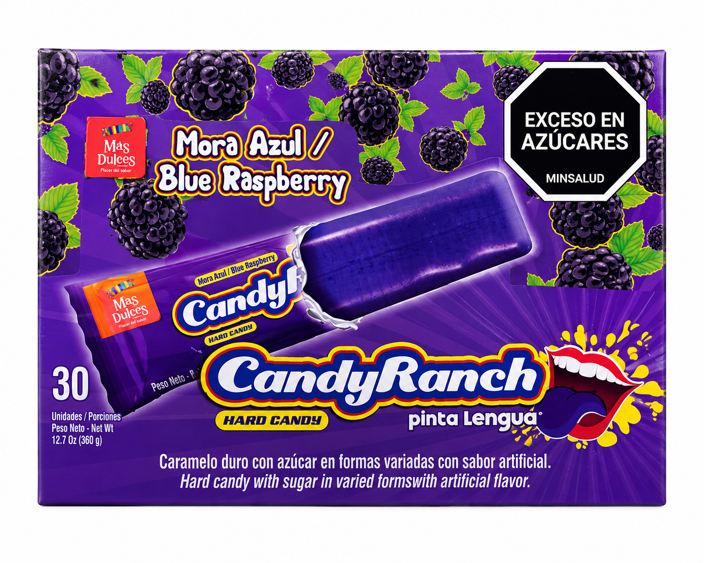 CANDY RANCH MORA AZUL X 30 UND